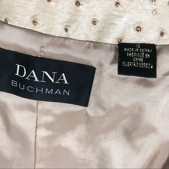 DANA BUCHMAN lamb leather jacket 💥💥💥10 - Picture 10 of 12